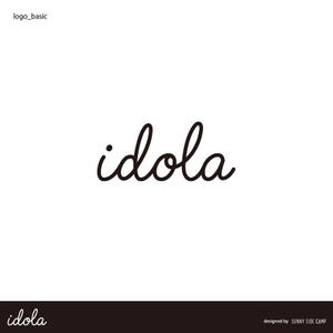 SSC (riicocco)さんのギャラリー運営会社「idola」のロゴへの提案