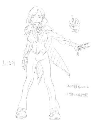 古井卯月 (uduki04)さんのファンタジーRPGで使用するキャラクターデザイン+立ち絵イラスト1点 その3/3への提案