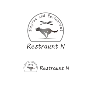 wrx1995 (wrx1995)さんの新規オープン予定 ドッグラン併設レストラン「Restaurant N」の店舗ロゴの製作を御願いしますへの提案