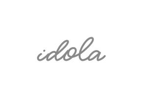 V (169works)さんのギャラリー運営会社「idola」のロゴへの提案