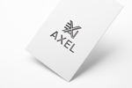 masami designer (masa_uchi)さんのアパレルショップサイトの「AXEL」のロゴへの提案