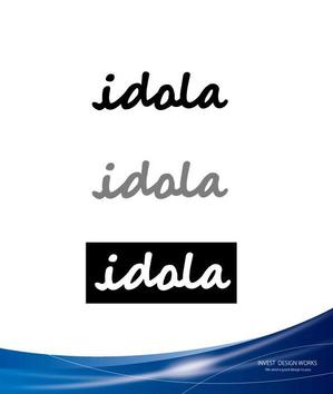 invest (invest)さんのギャラリー運営会社「idola」のロゴへの提案