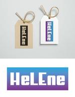 komaru (komaru_0601)さんのアパレルブランド「HeLEne」のブランドロゴ（商標登録予定なし）への提案