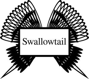 千 (chie-nt)さんの撮影サービス「Swallowtail寫眞館」のロゴへの提案