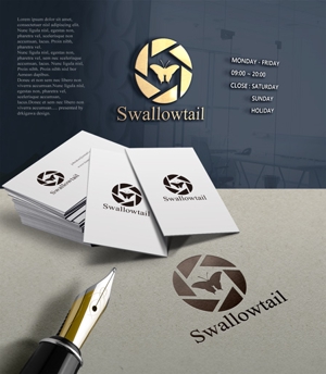 drkigawa (drkigawa)さんの撮影サービス「Swallowtail寫眞館」のロゴへの提案