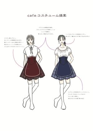 MURO (ni_shi_0866)さんのコンセプトカフェのコスチュームデザインへの提案