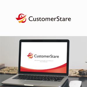 forever (Doing1248)さんの中堅・中小企業向けのシステム監視サービス「CustomerStare」（サービス名）のロゴへの提案