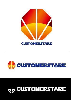 RETEN CREATIVE (tattsu0812)さんの中堅・中小企業向けのシステム監視サービス「CustomerStare」（サービス名）のロゴへの提案