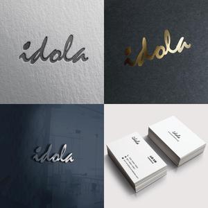 KashManTech (kashman)さんのギャラリー運営会社「idola」のロゴへの提案