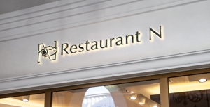 D-Nation (shkata)さんの新規オープン予定 ドッグラン併設レストラン「Restaurant N」の店舗ロゴの製作を御願いしますへの提案