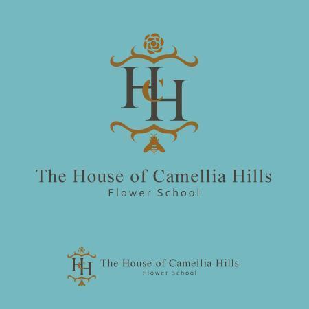 Chihua【認定ランサー】 ()さんのフラワースクール「The House of Camellia Hills Flower School」のロゴ作成への提案