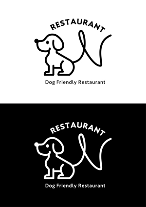 ASATO (ryu0720)さんの新規オープン予定 ドッグラン併設レストラン「Restaurant N」の店舗ロゴの製作を御願いしますへの提案