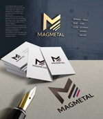 drkigawa (drkigawa)さんの商社「MAGMETAL」のロゴへの提案