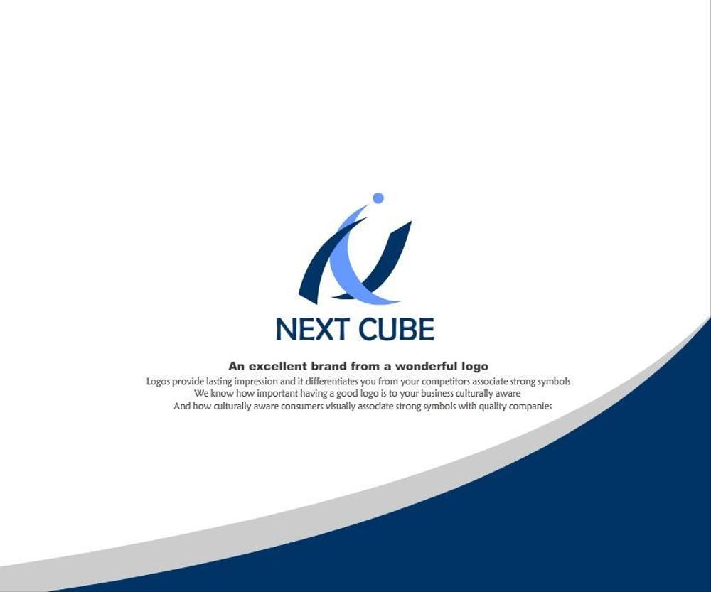 新会社　（株）ＮＥＸＴ　ＣＵＢＥ　のロゴ