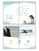 mizuno5218 (mizuno5218)さんのIT系企業の会社案内パンフレットのデザインへの提案
