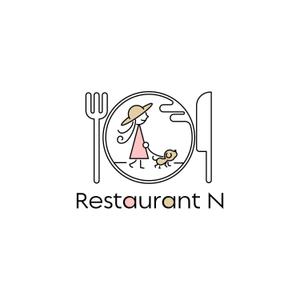 きいろしん (kiirosin)さんの新規オープン予定 ドッグラン併設レストラン「Restaurant N」の店舗ロゴの製作を御願いしますへの提案