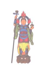 銀河たぬき (sayamimu)さんの寺院の御朱印のキャラクター２　毘沙門天様への提案