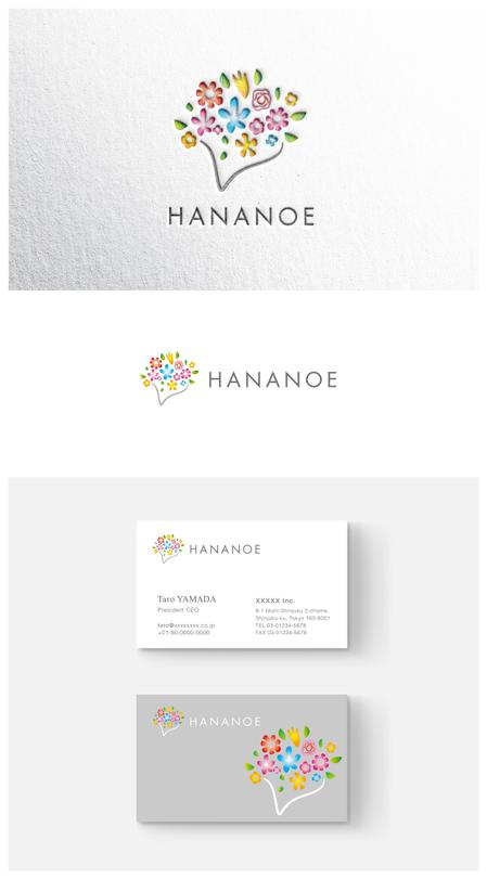 ainogin (ainogin)さんのウェディングサービス「ハナノエ」のロゴを大募集への提案