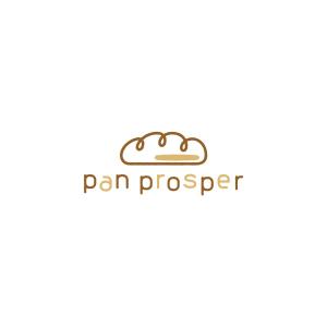 kohgun ()さんのパン屋「pan prosper」のロゴへの提案