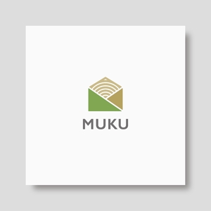 flyingman (flyingman)さんの自然素材を使った新規住宅事業「MUKU」のロゴへの提案