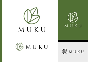 sametさんの自然素材を使った新規住宅事業「MUKU」のロゴへの提案