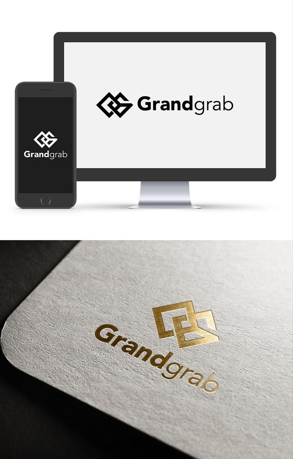 フィッシングブランド『Grand grab 』のロゴ