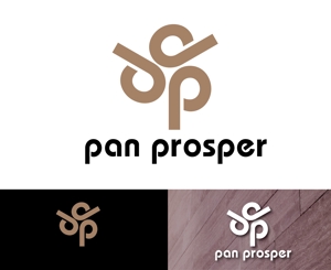 IandO (zen634)さんのパン屋「pan prosper」のロゴへの提案