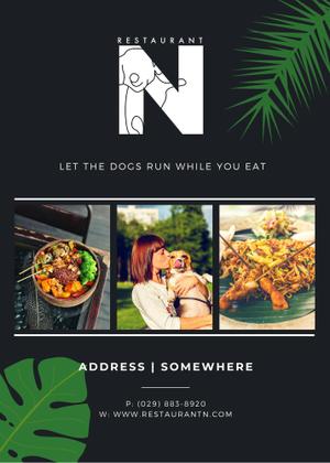 MURPHY MURPHY DESIGN (maco80)さんの新規オープン予定 ドッグラン併設レストラン「Restaurant N」の店舗ロゴの製作を御願いしますへの提案