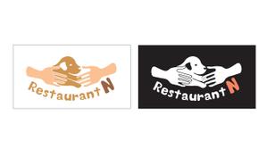 29cats (ccomengyi)さんの新規オープン予定 ドッグラン併設レストラン「Restaurant N」の店舗ロゴの製作を御願いしますへの提案