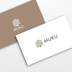 sunsun3 (sunsun3)さんの自然素材を使った新規住宅事業「MUKU」のロゴへの提案