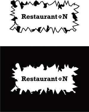 CHIE-K (chie-k)さんの新規オープン予定 ドッグラン併設レストラン「Restaurant N」の店舗ロゴの製作を御願いしますへの提案