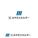 P Design (DesignStudio)さんの地域電力会社「株式会社みやきエネルギー」の企業ロゴへの提案