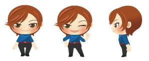michi (mk3_ounce)さんの美容全般求人サイトのキャラクターへの提案