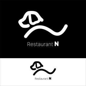 安原　秀美 (I-I_yasuhara)さんの新規オープン予定 ドッグラン併設レストラン「Restaurant N」の店舗ロゴの製作を御願いしますへの提案