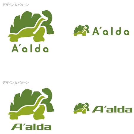 oo_design (oo_design)さんの動物・ペット動画メディア「Alda」のロゴへの提案