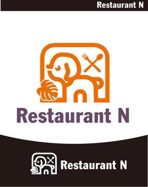 CF-Design (kuma-boo)さんの新規オープン予定 ドッグラン併設レストラン「Restaurant N」の店舗ロゴの製作を御願いしますへの提案