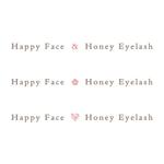 Hanicka:D (hana_hana)さんの「Happy Face & Honey Eyelash」のロゴ作成への提案