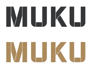 合同会社NEXT DESIGN (yoshidamichio)さんの自然素材を使った新規住宅事業「MUKU」のロゴへの提案