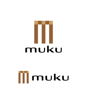 horieyutaka1 (horieyutaka1)さんの自然素材を使った新規住宅事業「MUKU」のロゴへの提案