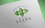 d-o2 (d-o2)さんの美容室・ヘアーフェイシャルエステ「LUANA」のロゴへの提案