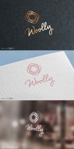 mogu ai (moguai)さんの50代女性のためのセレクトショップ「Woolly」のロゴへの提案
