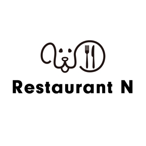 hacci_labo (MariHashimoto)さんの新規オープン予定 ドッグラン併設レストラン「Restaurant N」の店舗ロゴの製作を御願いしますへの提案