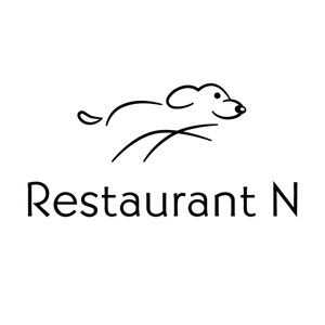 hacci_labo (MariHashimoto)さんの新規オープン予定 ドッグラン併設レストラン「Restaurant N」の店舗ロゴの製作を御願いしますへの提案
