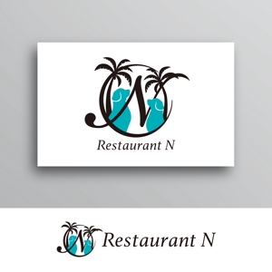 White-design (White-design)さんの新規オープン予定 ドッグラン併設レストラン「Restaurant N」の店舗ロゴの製作を御願いしますへの提案
