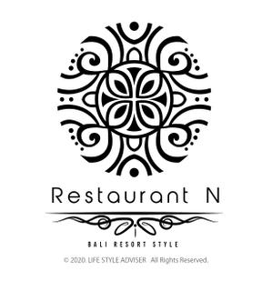 Kang Won-jun (laphrodite1223)さんの新規オープン予定 ドッグラン併設レストラン「Restaurant N」の店舗ロゴの製作を御願いしますへの提案