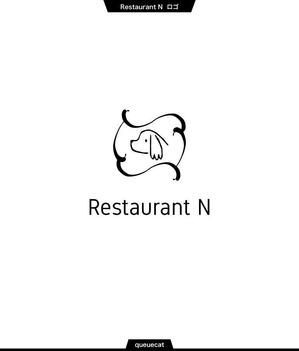 queuecat (queuecat)さんの新規オープン予定 ドッグラン併設レストラン「Restaurant N」の店舗ロゴの製作を御願いしますへの提案