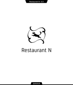 queuecat (queuecat)さんの新規オープン予定 ドッグラン併設レストラン「Restaurant N」の店舗ロゴの製作を御願いしますへの提案