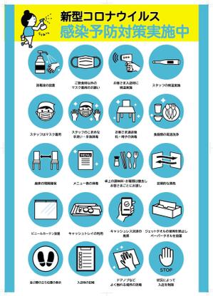 Chappy (chappy02)さんの【最大3件当選】感染症対策ポスターデザインへの提案