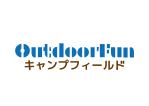 tora (tora_09)さんのキャンプ場「OutdoorFunキャンプフィールド」ロゴとロゴマークの一体化したものへの提案