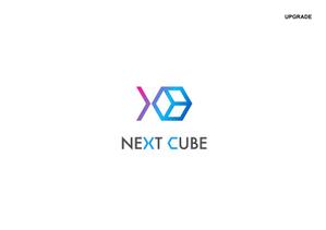 UPGRADE (UPGRADE_creator)さんの新会社　（株）ＮＥＸＴ　ＣＵＢＥ　のロゴへの提案